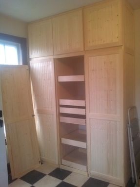 Custom Made Wall Pantry Cabinets