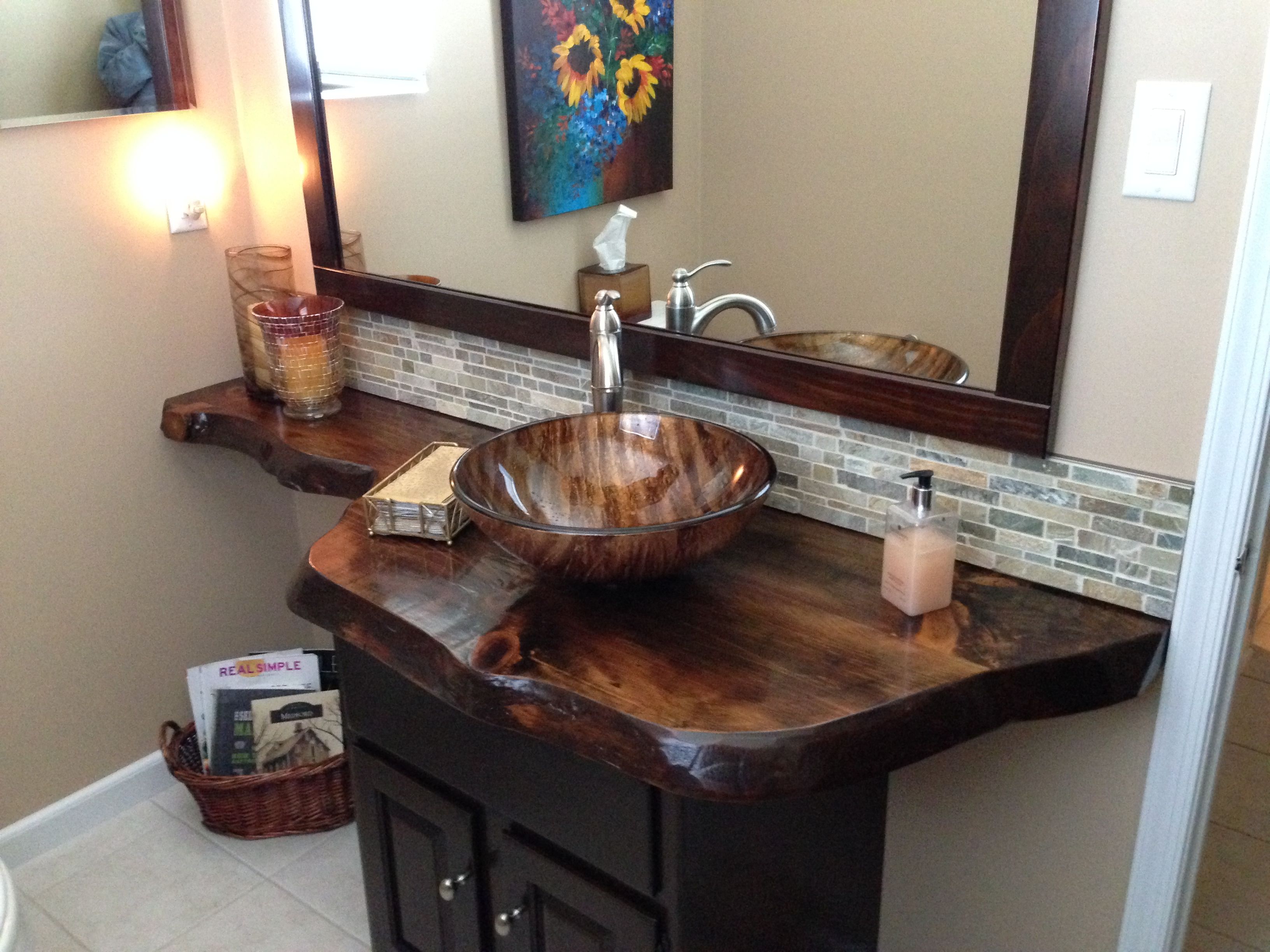 Hand Made Custom Bathroom Vanity by Custom Woodwork by Jim ...