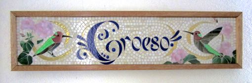 Custom Made Pergola Decor - Croeso (Welcome)