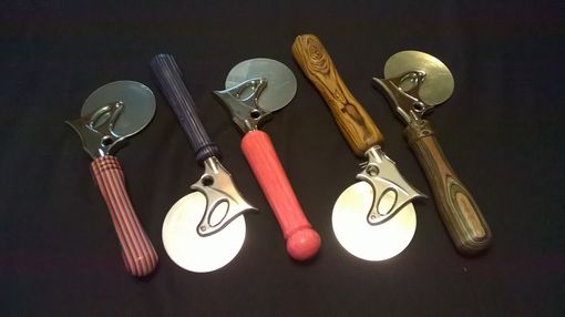 Custom Made Scoops, Pizza Cutters And Pens