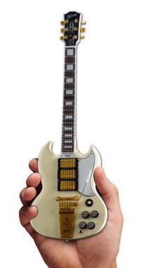 axe custom gibson 1964 heaven sg guitar mini collectible custommade