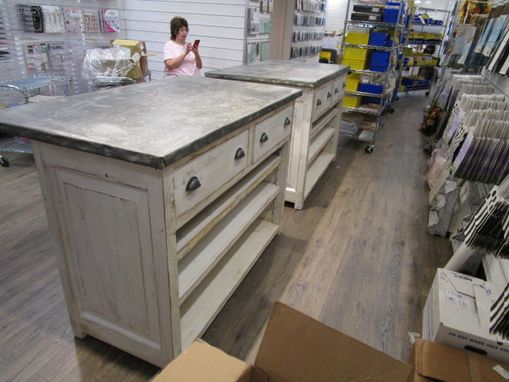 Custom Made Kitchen Counters Made From Reclaime Wood In The Usa