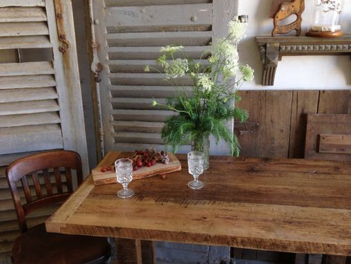 Custom Made Reclaimed & Sustainably Harvested Wood Farm Table