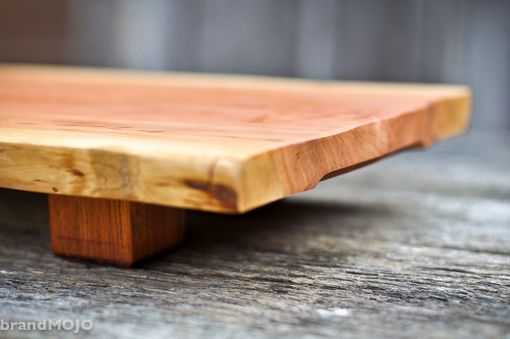 Custom Made Live Edge Footed Cutting Boards