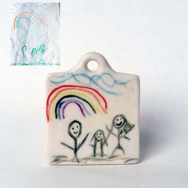 Custom Made Turn Your Drawing Into A Pendant