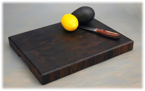 Custom Made End-Grain Black Walnut Cutting Board (Butcher Style)