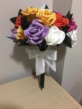Custom Made Paper Rose Bouquet