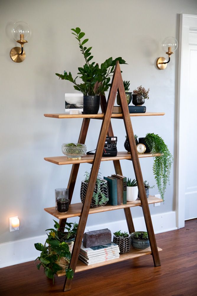 Hand Made "Green House" Plant/Book Shelf by Big Tooth Co.