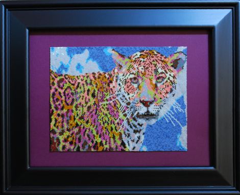 Custom Made Jaguar Animal Portrait