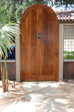 Custom Made Teak Entry Door