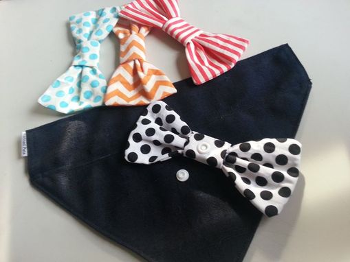 Custom Made 5 Piece K-9 Bow Tie Bandana Set