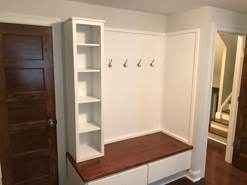 Custom Made Entryway Mudroom Storage