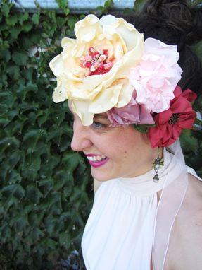 Custom Made Bridal Flower Crown And Sash