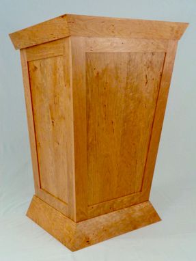 Custom Made Solid Cherry Pulpit/Lectern