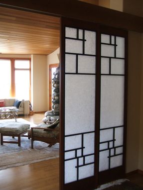 Hand Crafted Shoji Screen Doors By Sablestudios Custommade Com