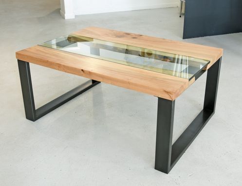 Custom Made Live Edge Coffee Tables Inverted