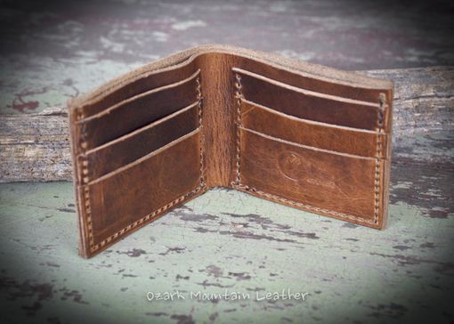 Custom Made Custom Horween Leather Bi Fold Wallet