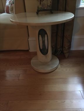 Custom Made Sculpture Holly Accent Table