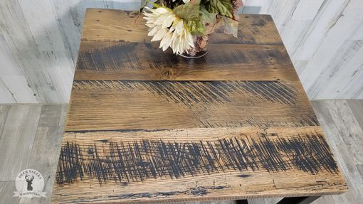 Custom Made Barnwood End Table, Reclaimed Wood End Table, End Table