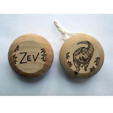 Custom Made Wooden Yo-Yo - Customized