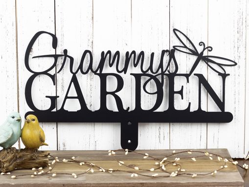 Custom Made Personalized Garden Metal Name Sign