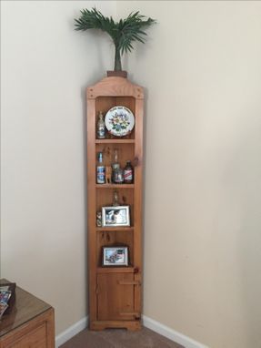 Custom Made Corner Cabinet