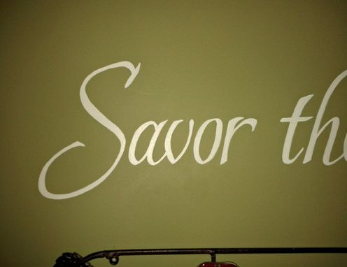 Custom Made Kitchen Quote Mural