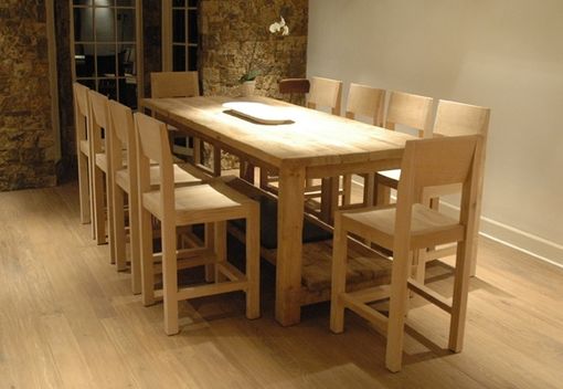 Custom Made Oregon White Oak Dining Chairs