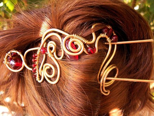Custom Made Wirework Hair Clip /Price Is Approx/ Metal/ Custom Made / Made To Order.