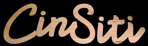 Custom Made Laser Cut Wood Text