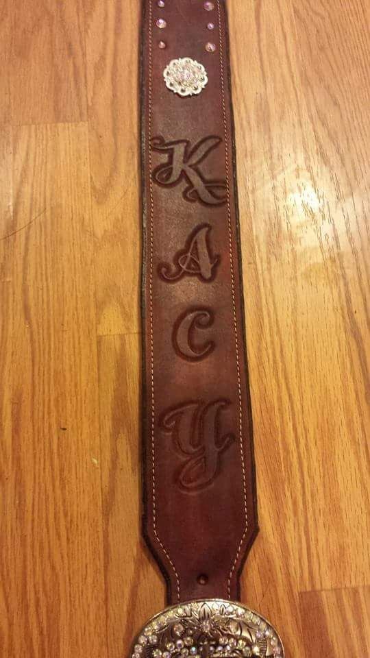 Hand Made Custom Leather Guitar Straps by Gunnin Girl Leatherworks ...