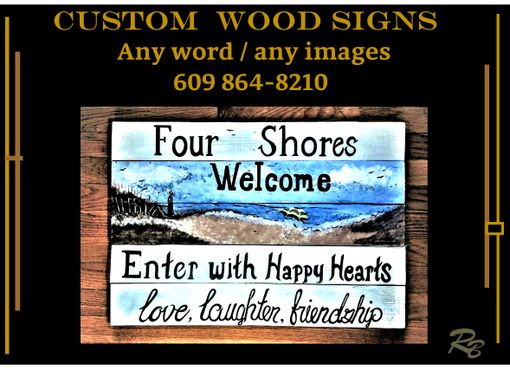 Custom Made Beach, House, Sign, Beach House, Decor, Custom Sign,