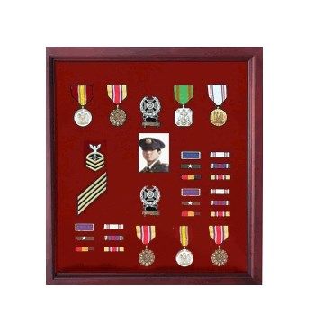 Custom Military Medal Case Shadow, Army Medal Shadow Box