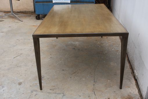 Custom Made Edison Metal Dining Table (Floor Model)