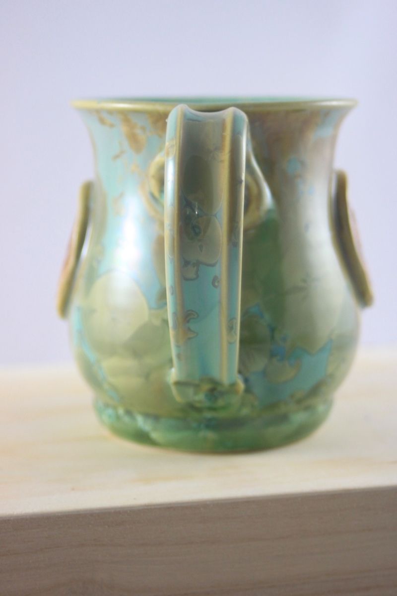 Handmade Custom CrystallineGlazed Mugs by Arryn Vogan Pottery