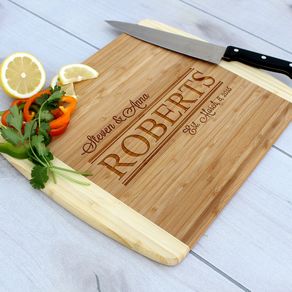 Custom Cutting Boards Handmade Wood Custommade Personalized Cutting Board Engraved Custom Wedding Gift Cb Bam
