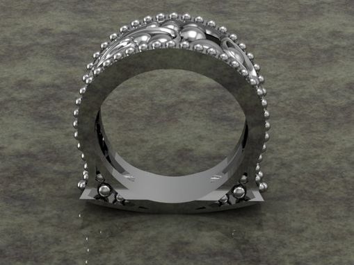 Custom Made Ladies Ornate Fashion Ring