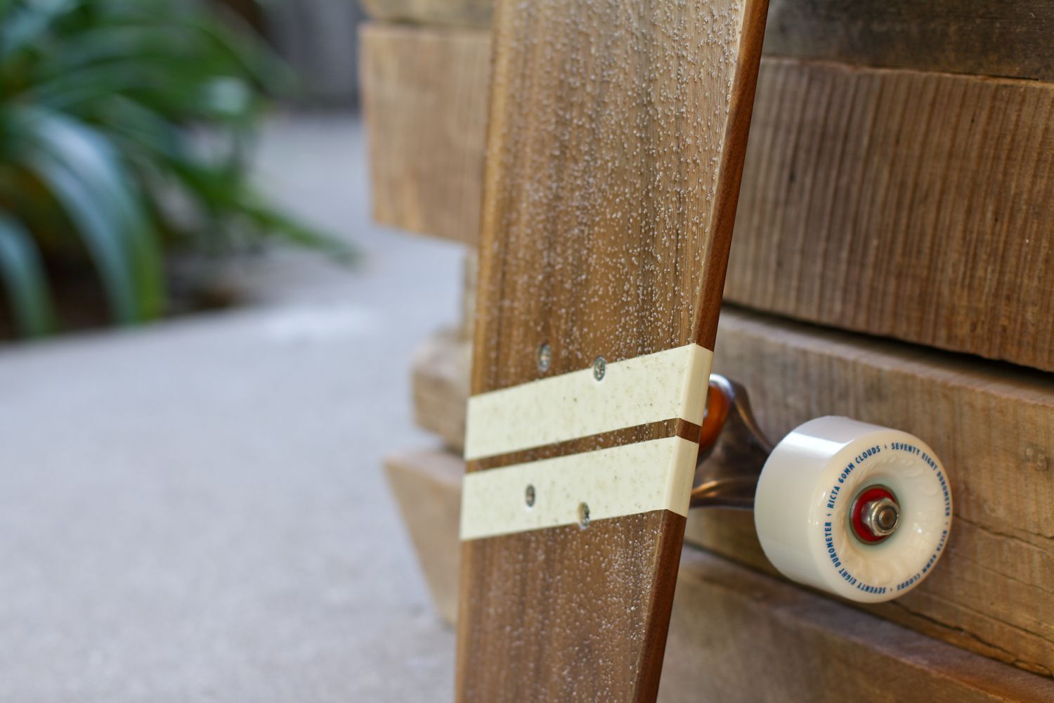 Buy Hand Made Custom Solid Wood Skateboard, made to order from Shaun