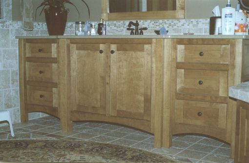 Custom Made Custom Birch Vanity