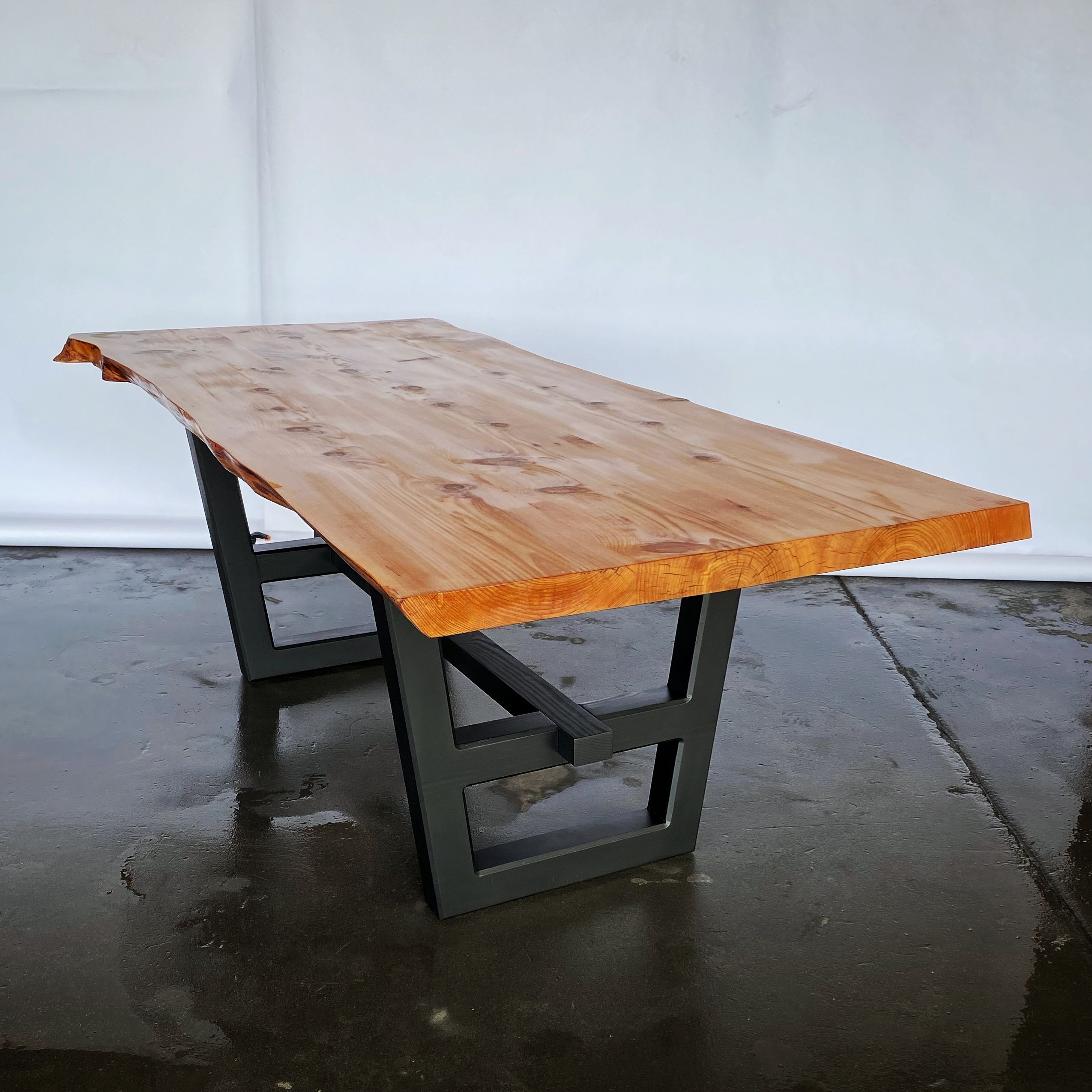 Buy Custom Live Edge Dining Table Pnw Fir, made to order from Far West