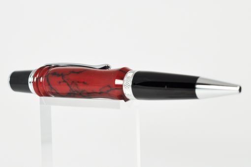 Custom Made Red Jasper Twist Pen