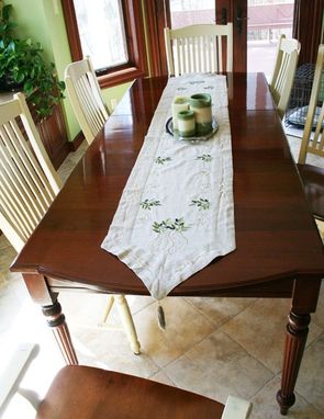 Custom Made Federal Style Large Cherry Dining Table