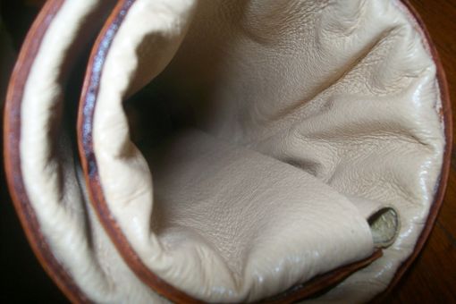 Custom Made Alans Rolled Leather Mason Apron Case
