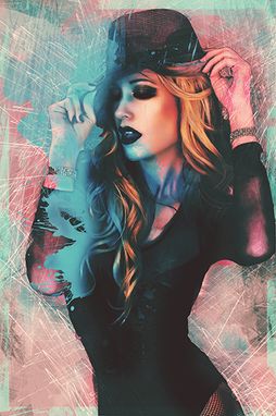 Custom Made Custom Modern Contemporary Painting Poster Print From Photo