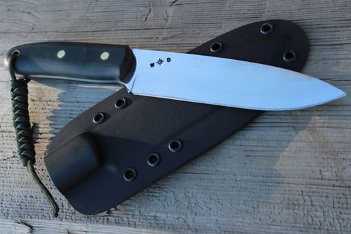 Custom Made Firecreekforge.Com Handmade Bushcraft Knife Hunting Camping Fixed Blade