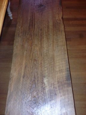Custom Made Reclaimed Pine Bench
