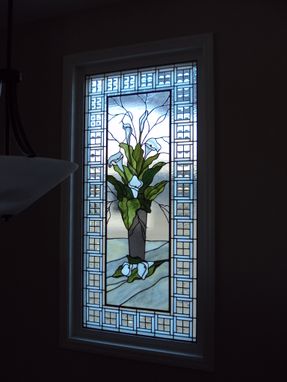 Custom Made Cala Lily Window
