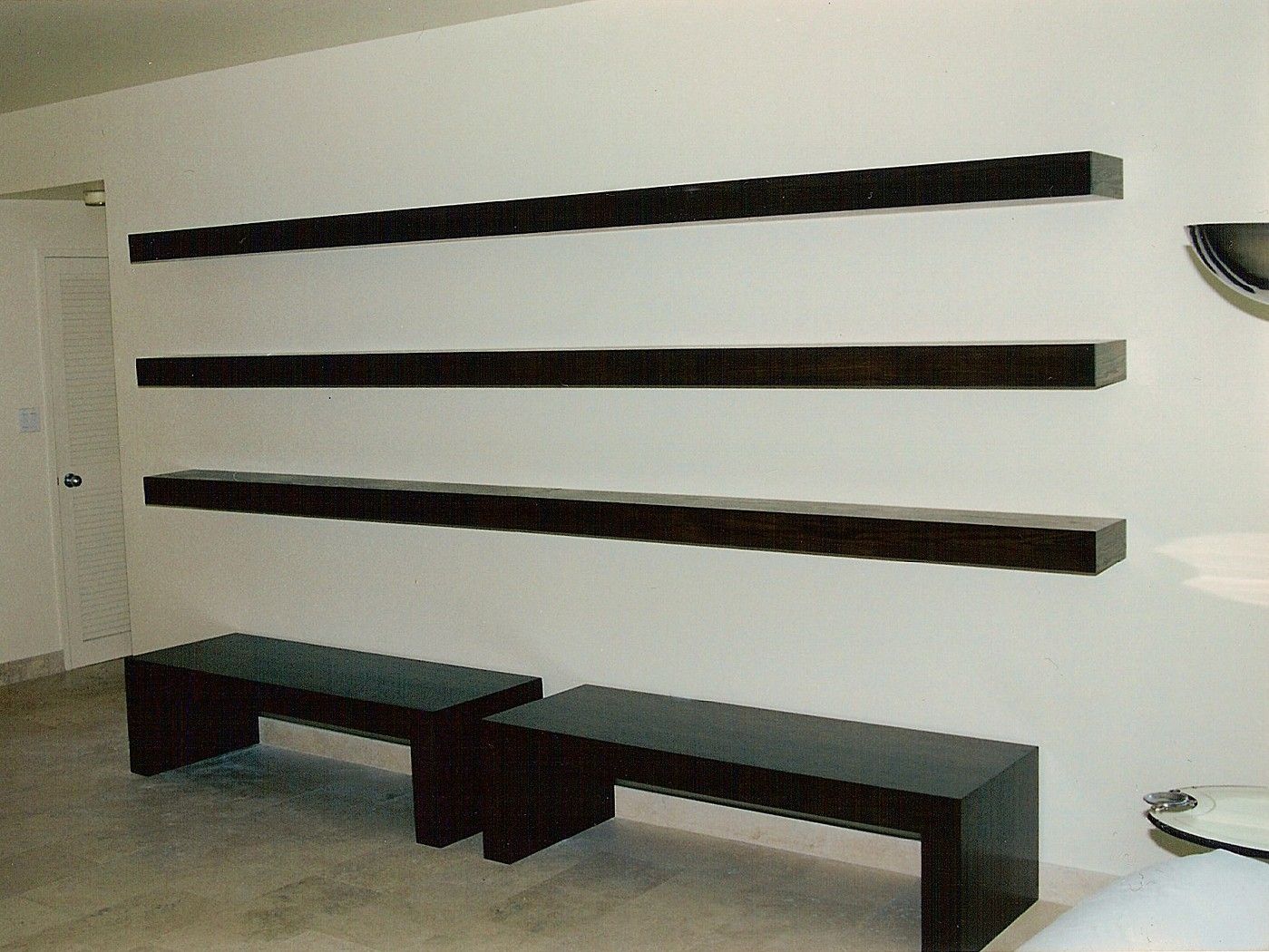 Floating Shelves, Floating Shelf, Black Floating Shelves, Wide