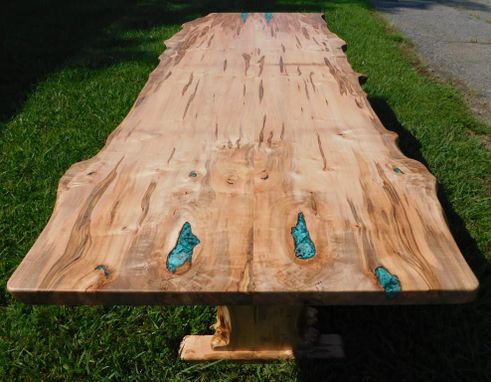 Custom Made Extra-Long Ambrosia Maple Dining Table