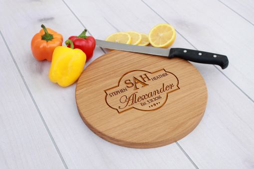 Custom Made Personalized Cutting Board, Engraved Cutting Board, Custom Wedding Gift – Cbr-Wo-Alexander
